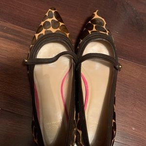 Lilly Pulitzer Faux Hair Animal Print Flats